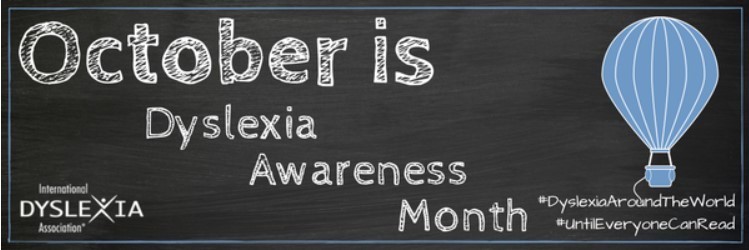 Dyslexia awareness month